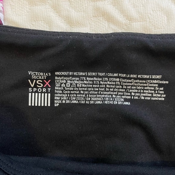 VSX Sport Knockout By Victoria’s Secret Leggings Activewear Women’s Small Gym - Picture 5 of 8